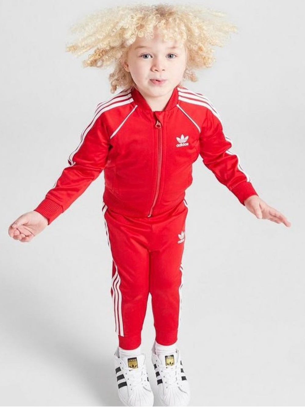 Adidas Red Tracksuit